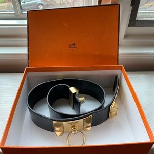 Vintage Hermes Collier de Chien Belt